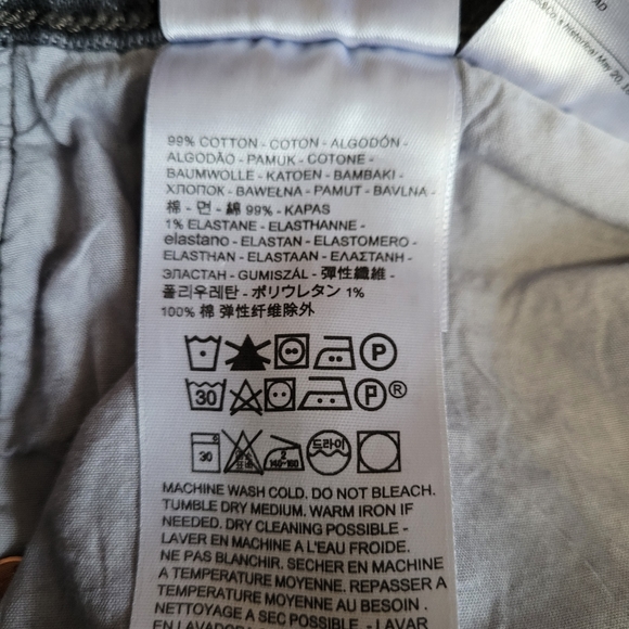 Levi's Ribcage Straight Feelin' Cagey Black size 27 - Picture 15 of 16